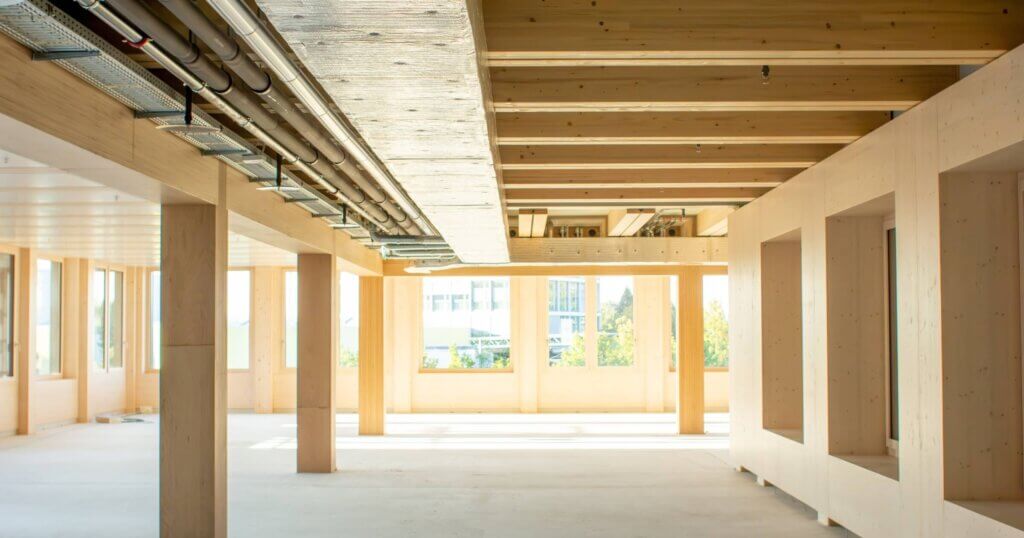 Mass timber building in Europe