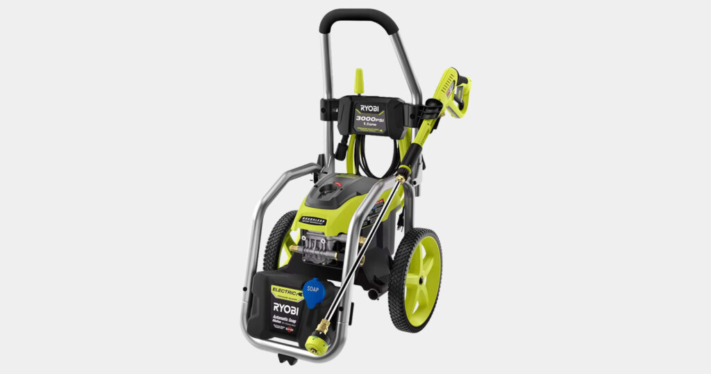 Ryobi 3000 PSI 1.1 GPM Cold Water Electric Pressure Washer