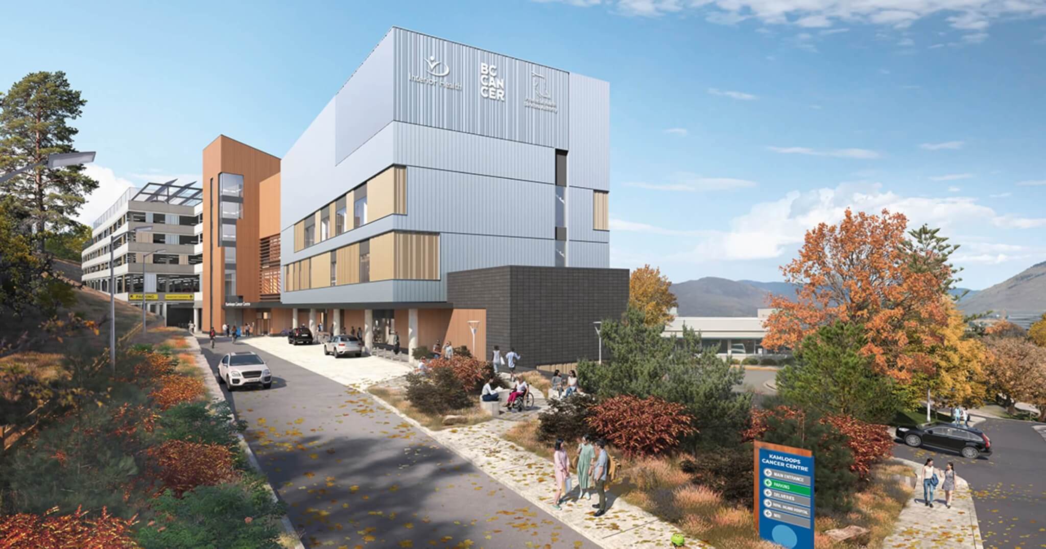 BC cancer center rendering