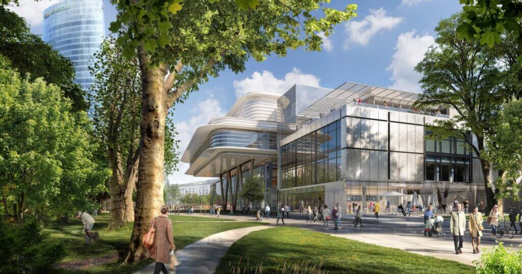Bilbao Fine Arts Museum rendering