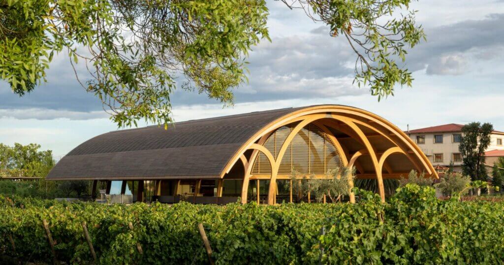 Legacy of Bodegas Faustino Winery project rendering by foster and partners