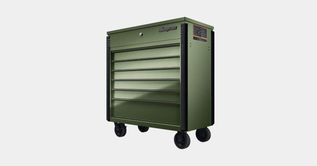 Snap-on 40” six-drawer roll cart