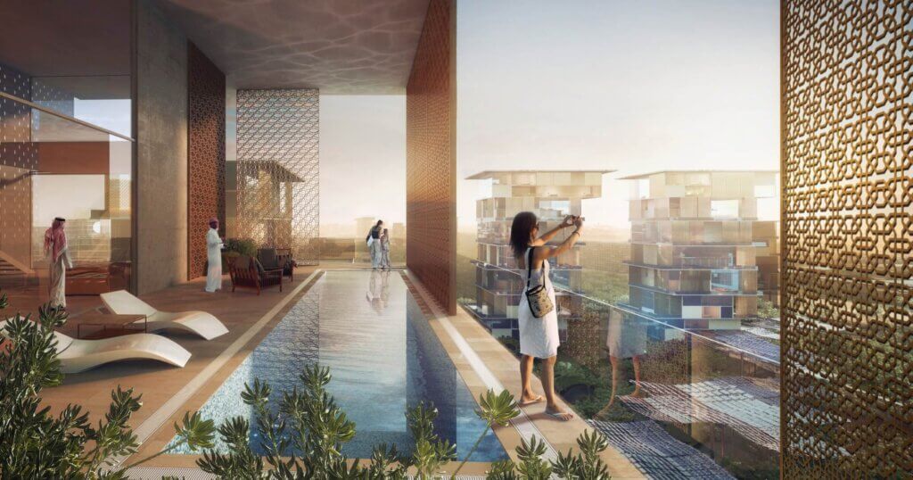 South Sabah Al-Ahmad Masterplan rendering