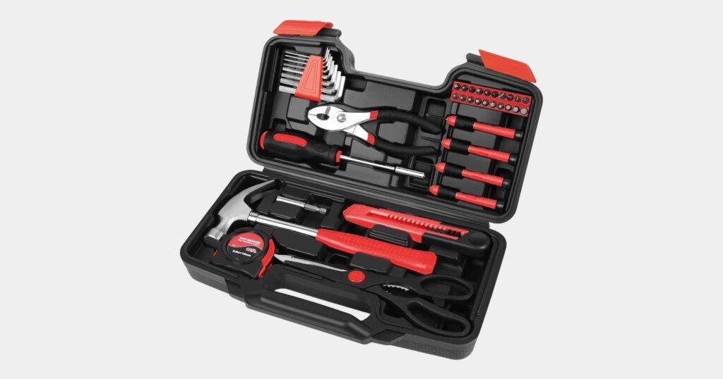 Flexzion 39-Piece Hand Tool Kit