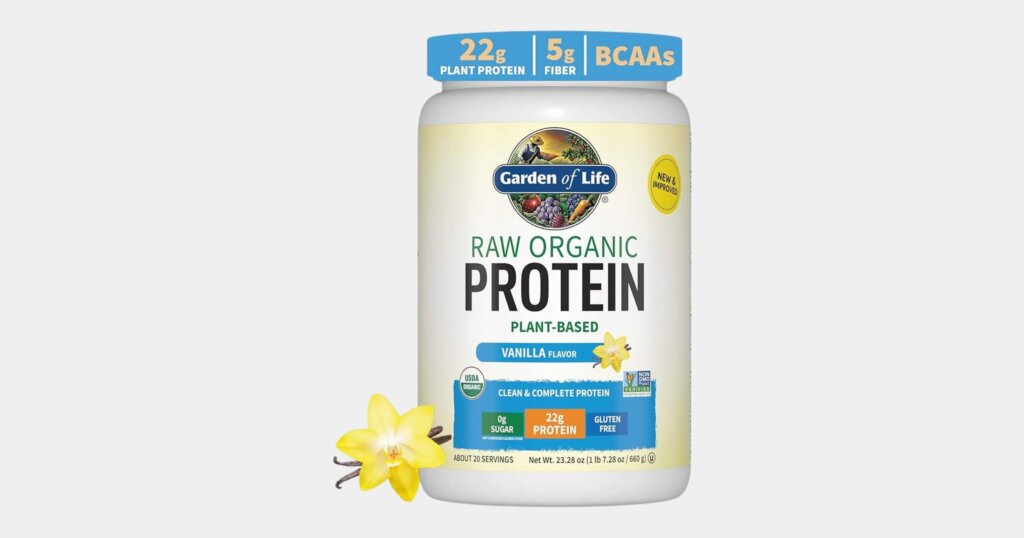 Garden of Life organic plant-based protein