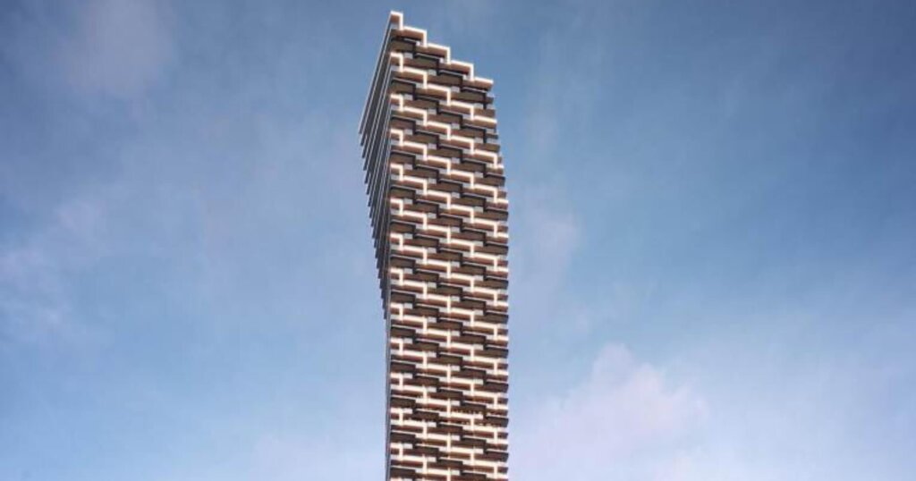 M3 tower rendering