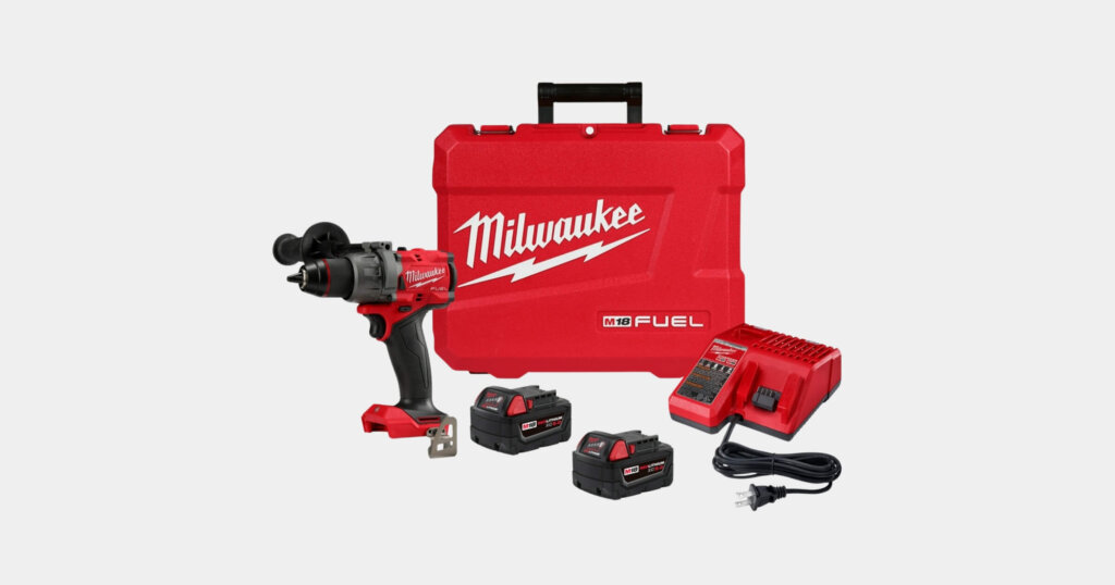 Milwaukee M18 Fuel 1/2” Hammer Drill/Driver Kit