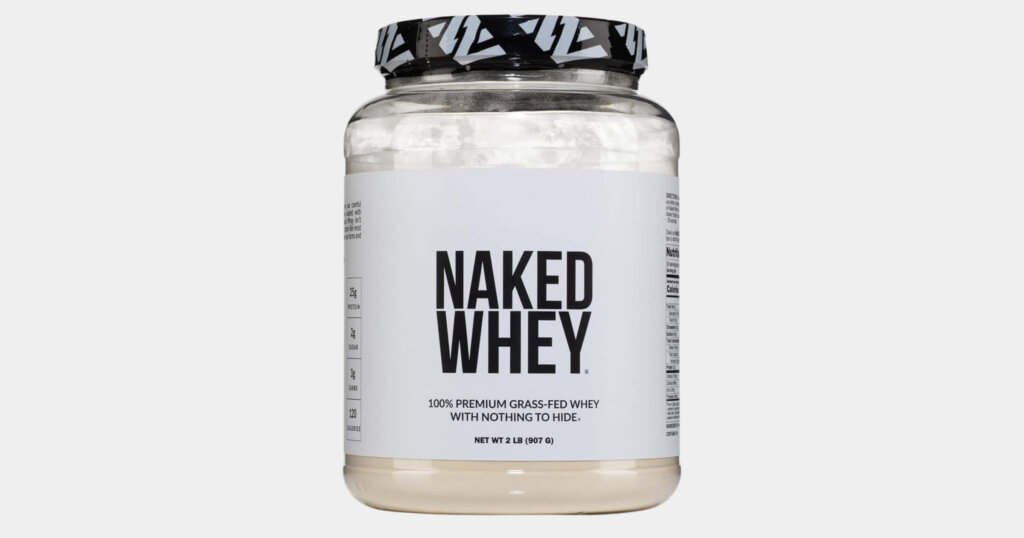 Naked Whey protein powder