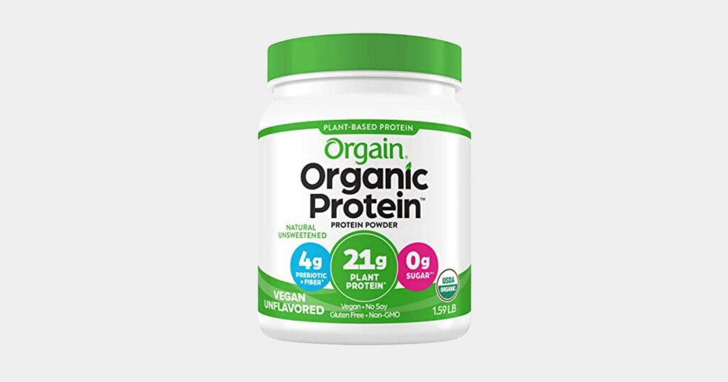 Orgain organic protein powder