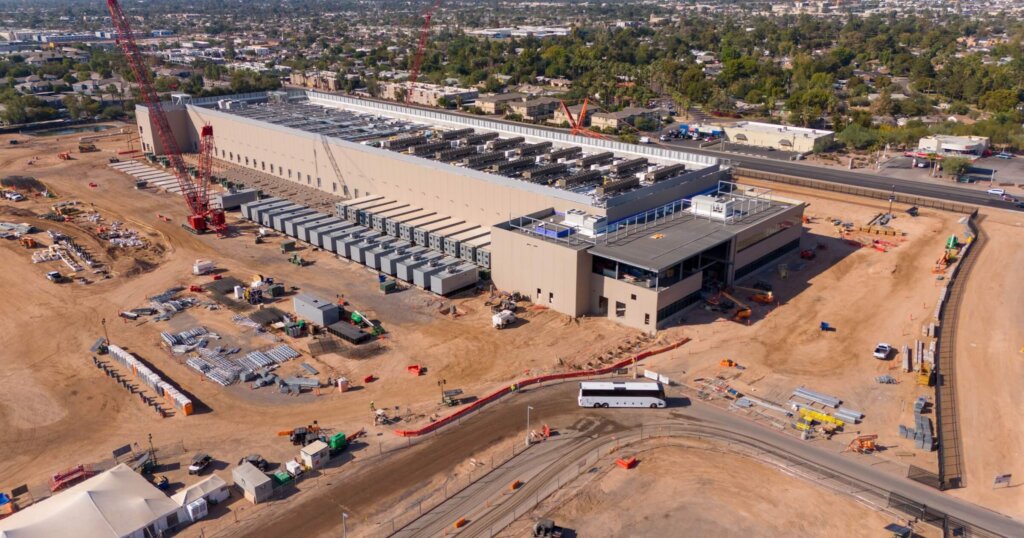 data centre being built