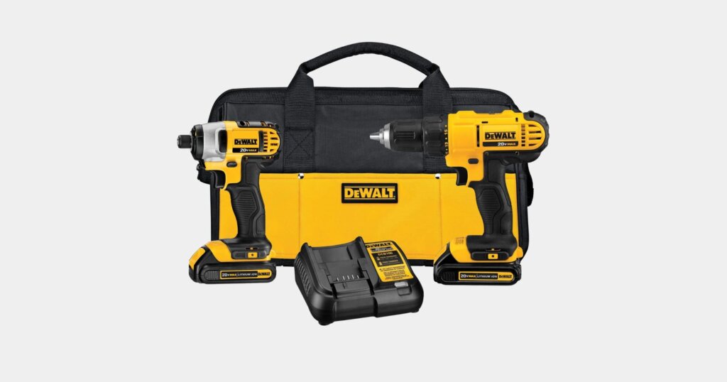 DEWALT 20V MAX Cordless Drill Combo Kit
