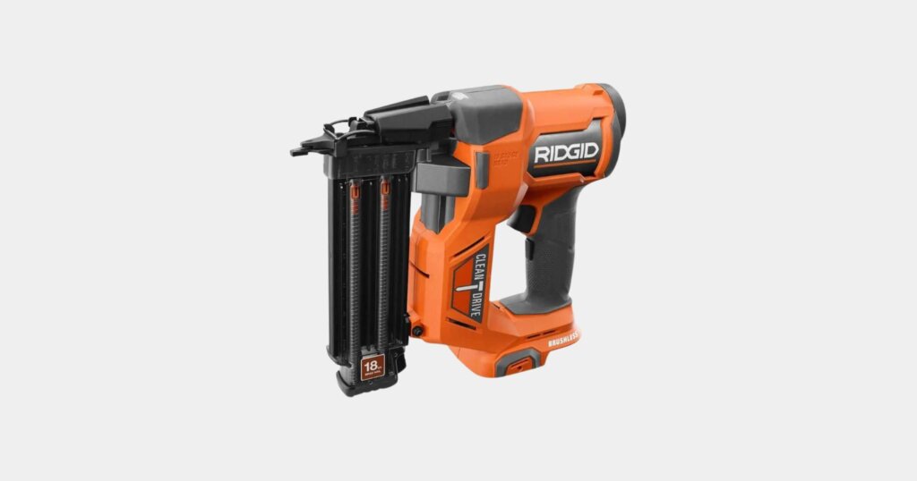 9 Ridgid tools that are totally worth the money 2 Ridgid 18 V Brushless 18‑Gauge Brad Nailer