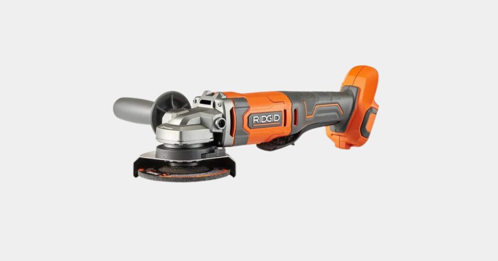 9 Ridgid tools that are totally worth the money 4 Ridgid 18 V Cordless 4‑1/2″ Angle Grinder