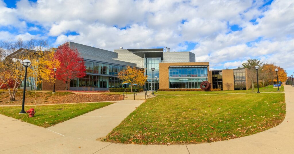 University of Michigan school building