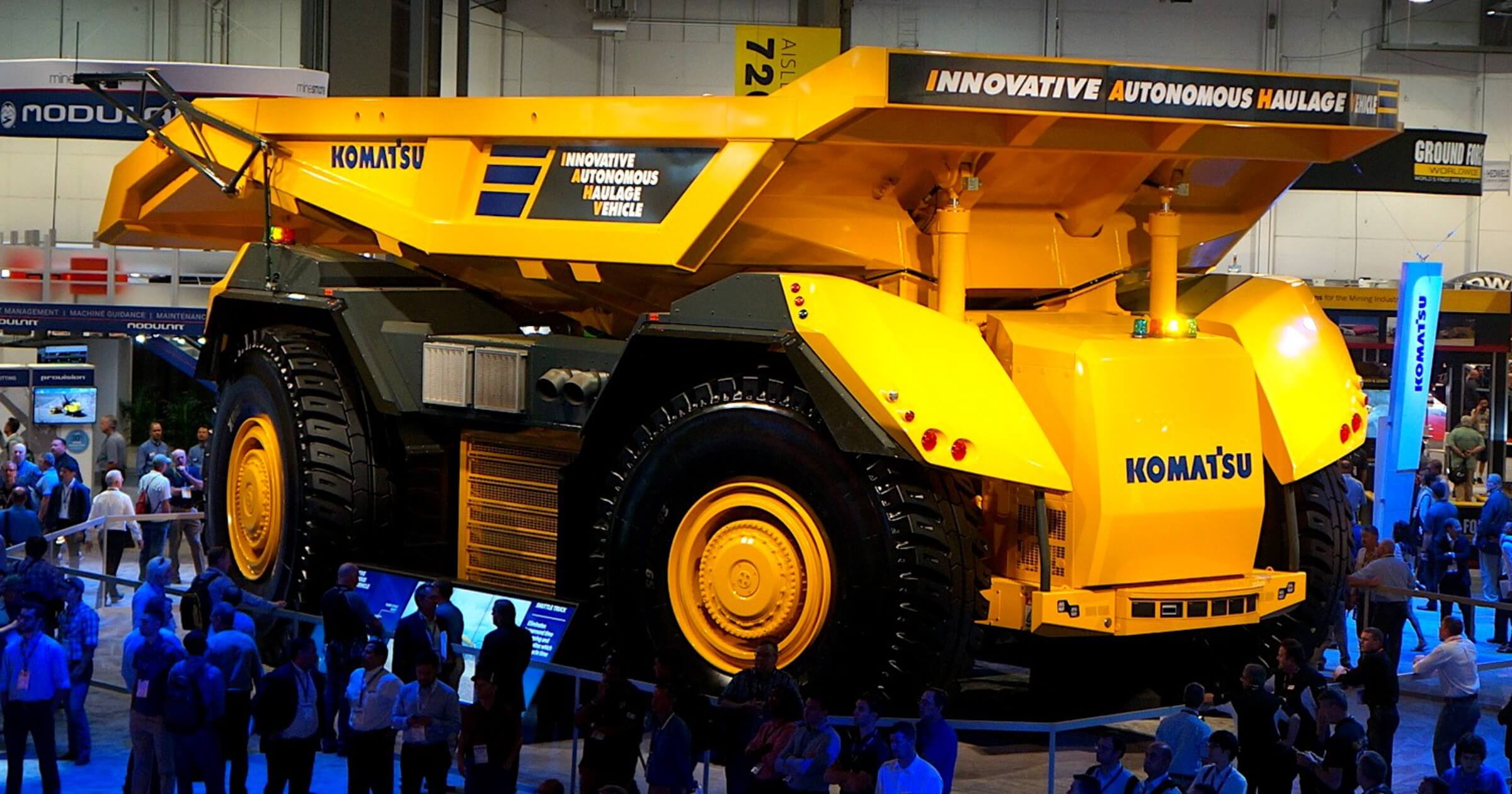 komatsu autonomous haul truck