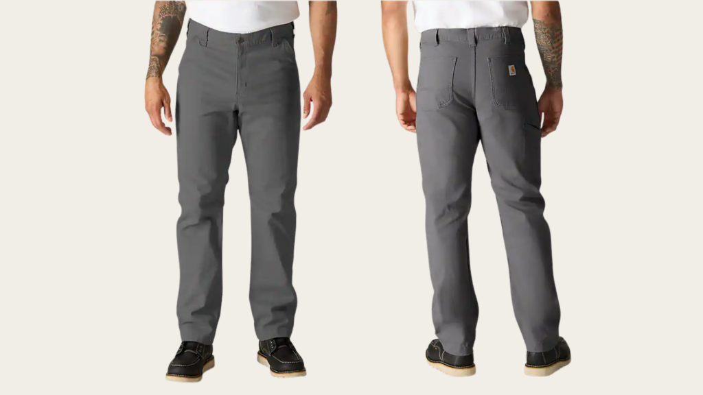 Carhartt Rugged Flex Rigby Work Pants in grey