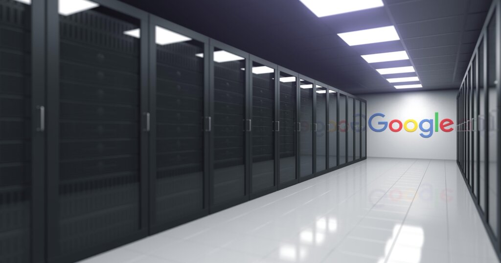 Google data center