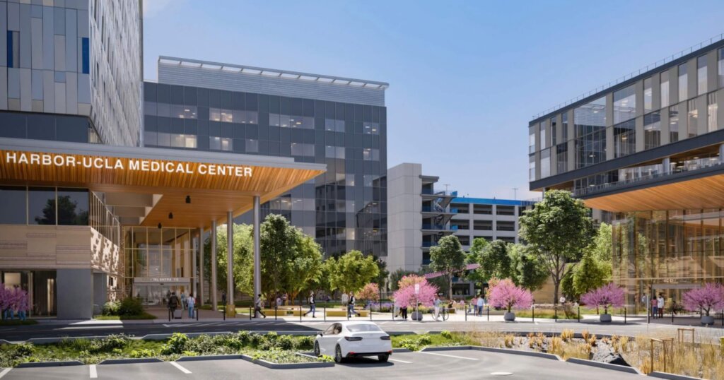 Harbor-UCLA Medical Center Redevelopment Program rendering