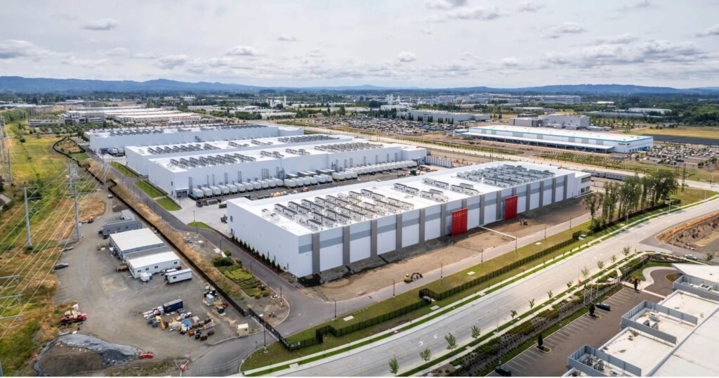 Hillsboro data center in Oregon