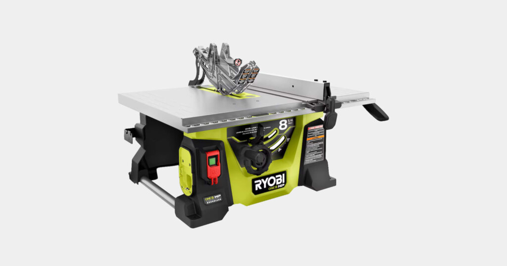 Ryobi ONE+ HP 18V Brushless Cordless table saw