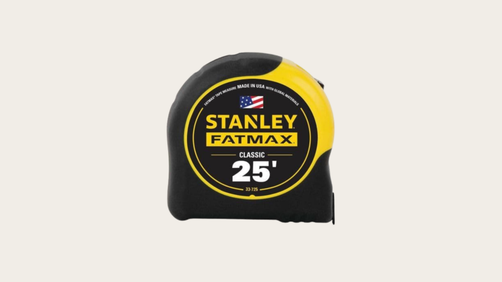Stanley FatMax 25’ Tape Measure