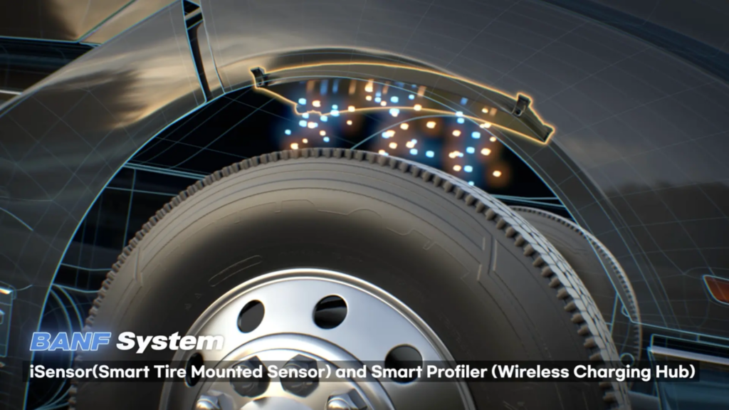BANF TireSafe System tire mounted sensory