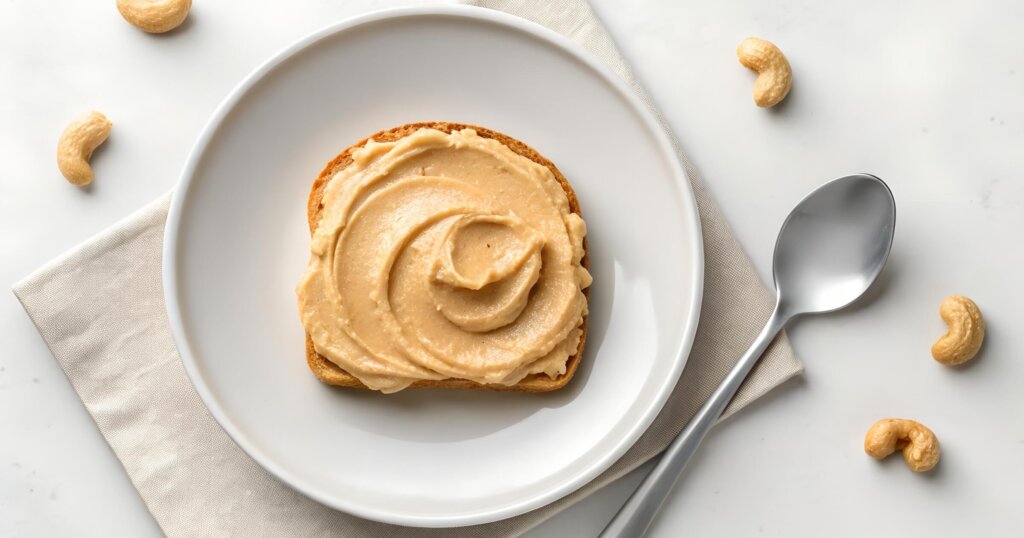 whole grain toast with nut butter