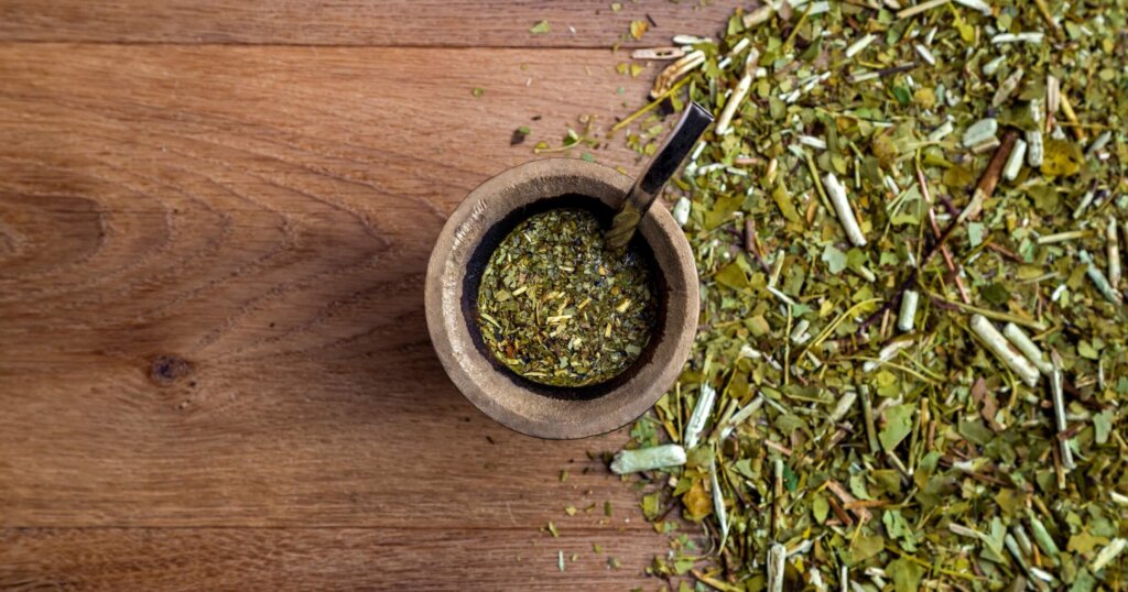 yerba mate drink