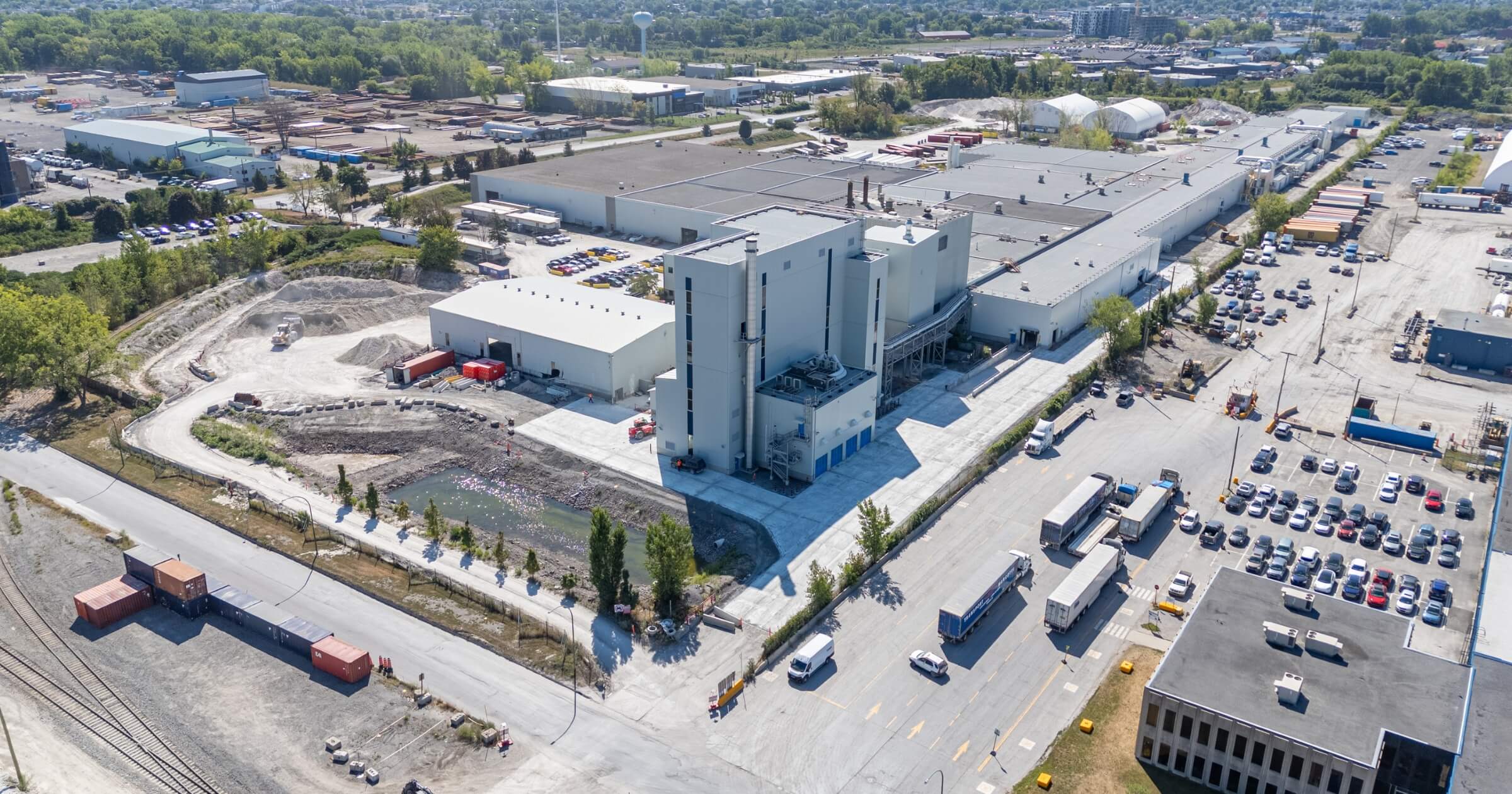 zero-carbon wallboard plant