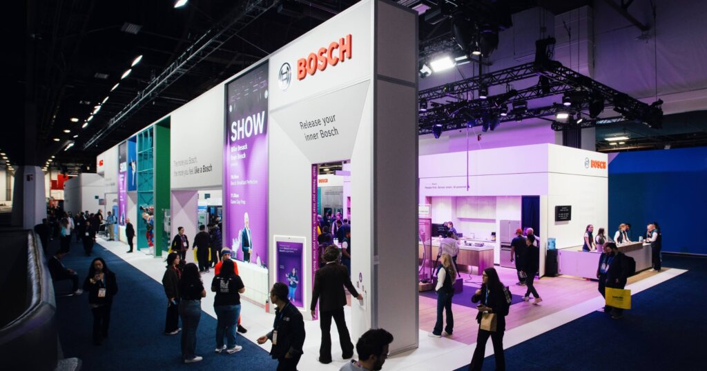 Bosch Booth CES 2026
