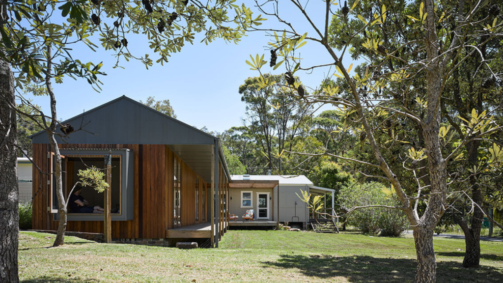 Exterior view of Re-Generation House in Australia