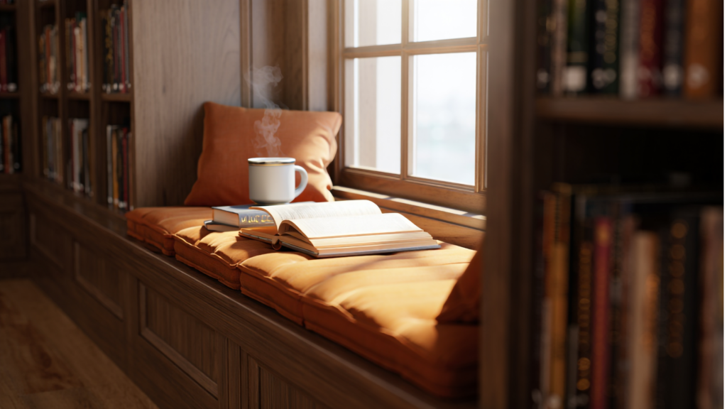 U.S. housing market trends including window and under-stair reading nooks