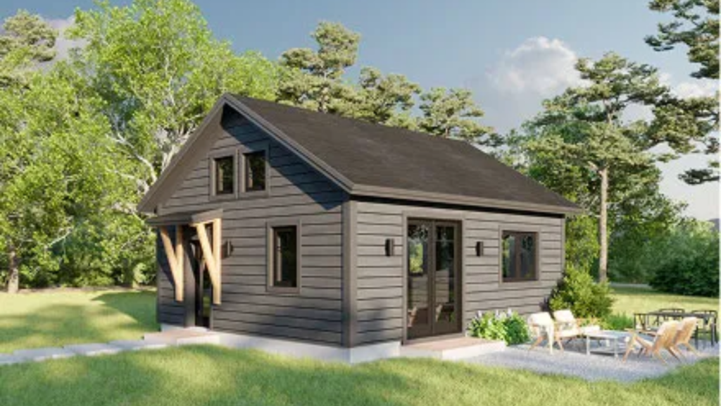 Unity Nano prefab tiny home exterior view