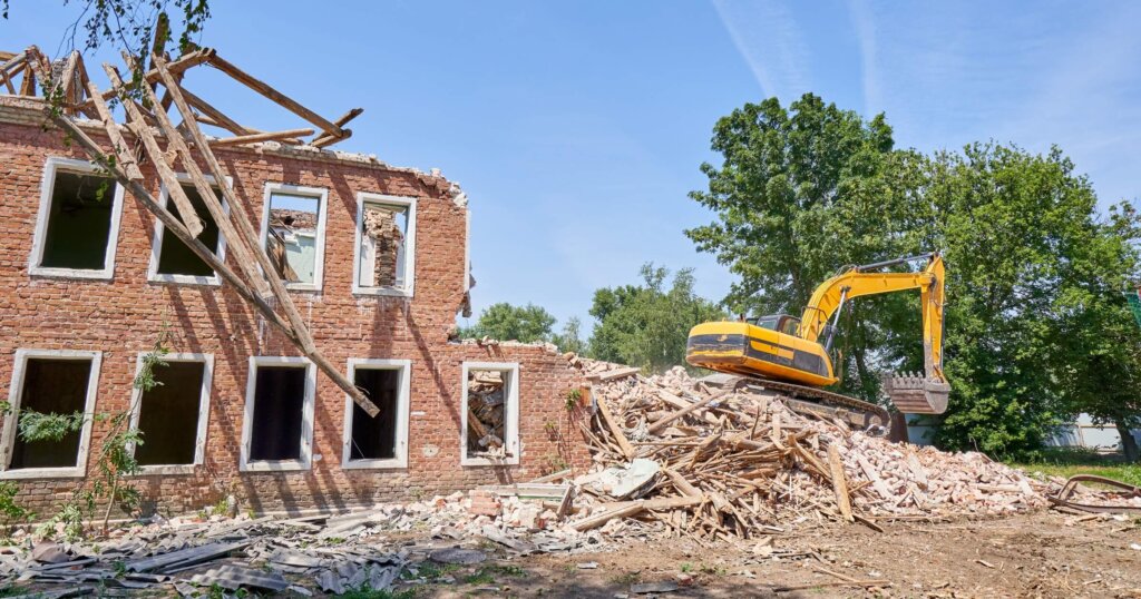 demolition of a building