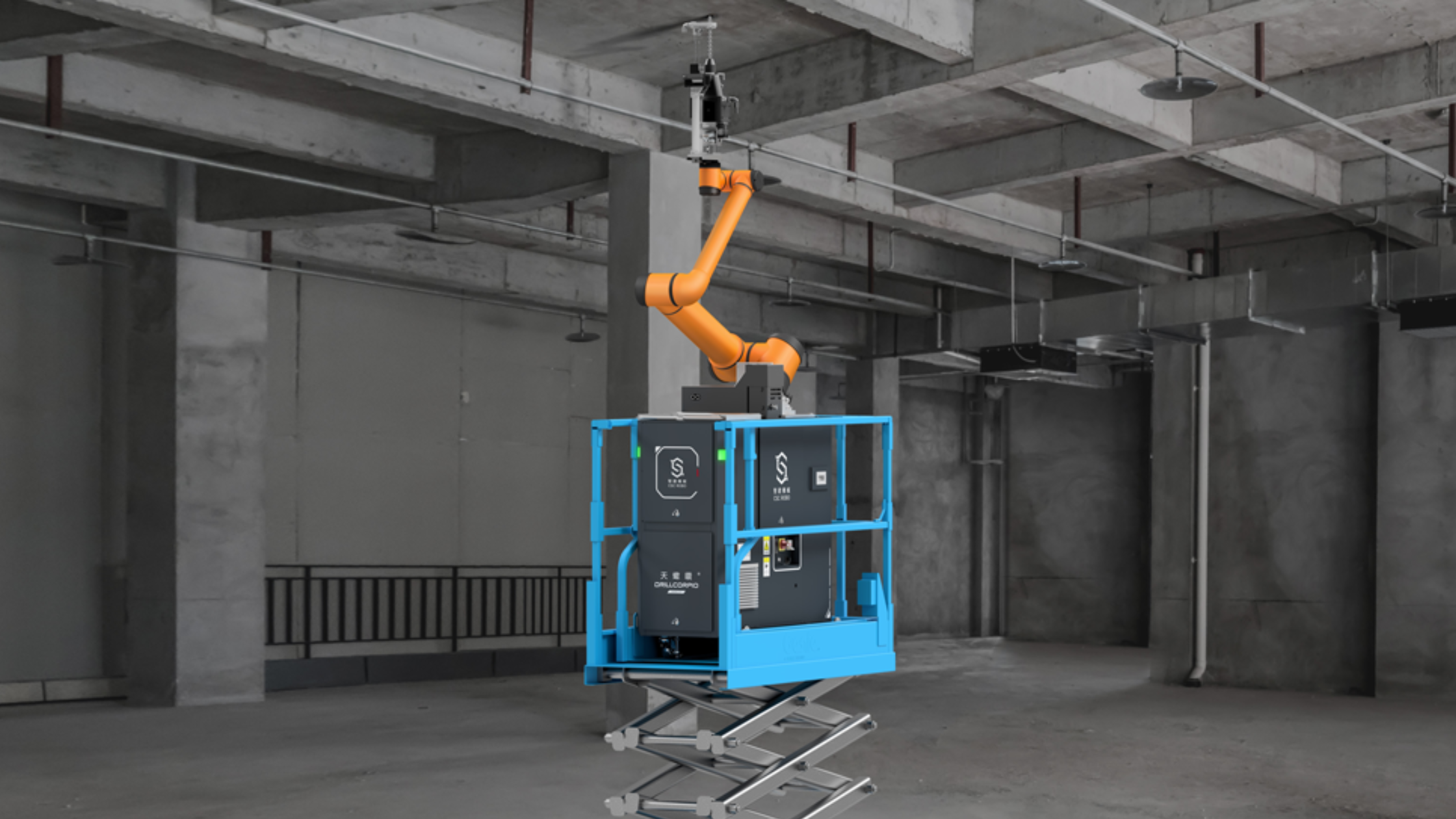 CSC Robotic Engineering unveils Drillcorpio (D3), an automatic drilling and anchor installation robot for walls and ceilings