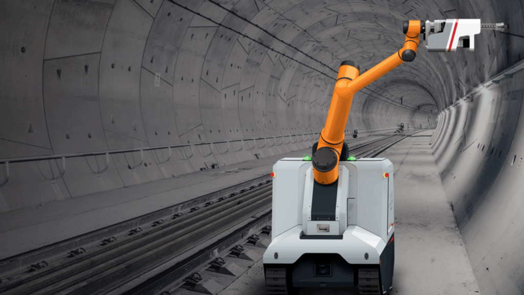 DRILLCORPIO (Df) self-navigating drilling robot