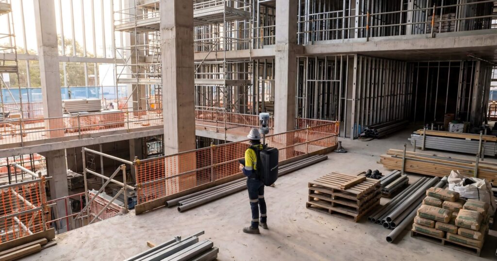 Emesent to showcase its GX1 mobile scanner at CONEXPO 2026 1 Emesent GX1 mobile scanner on site 1