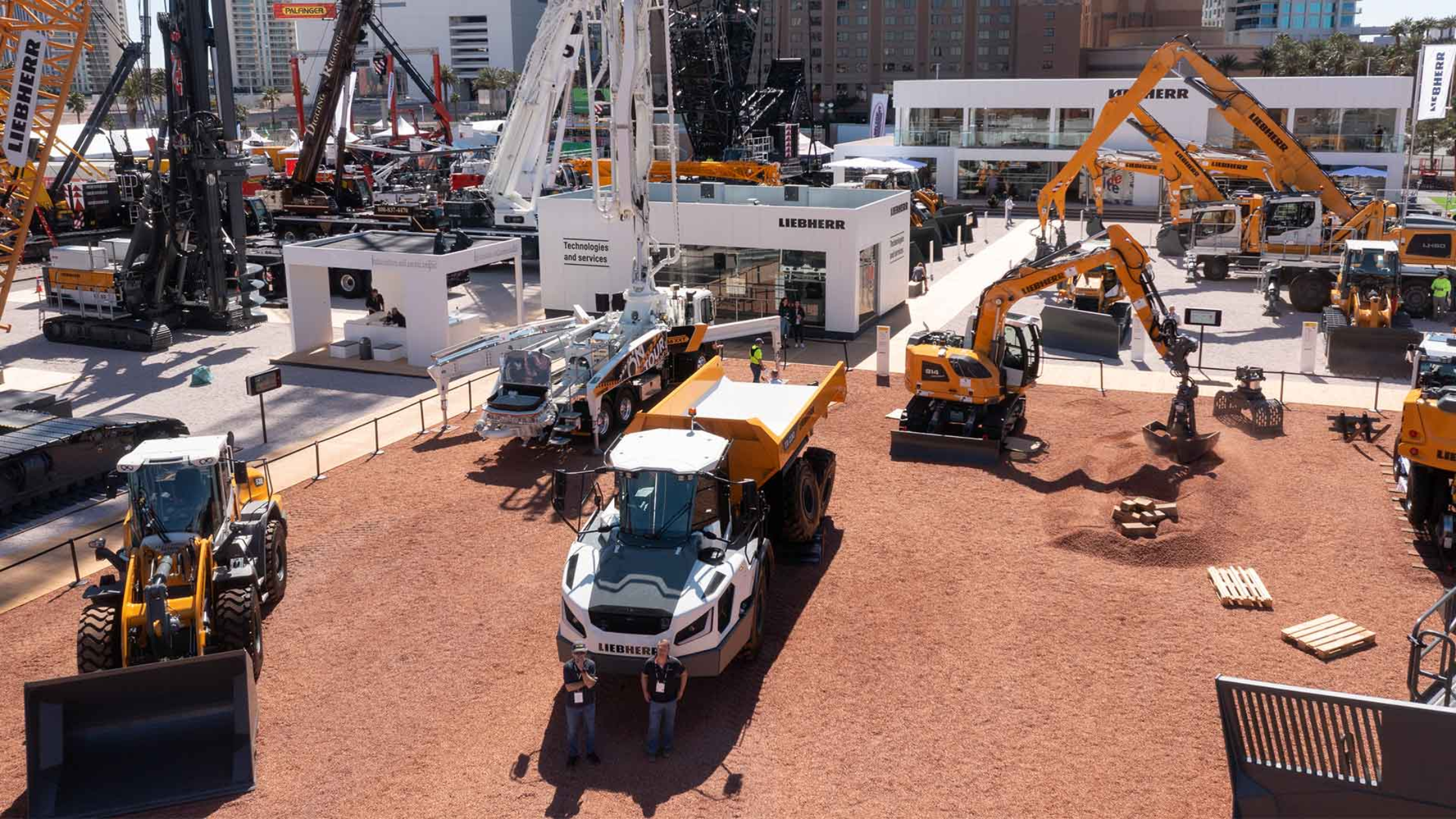 Liebherr at CONEXPO 2023