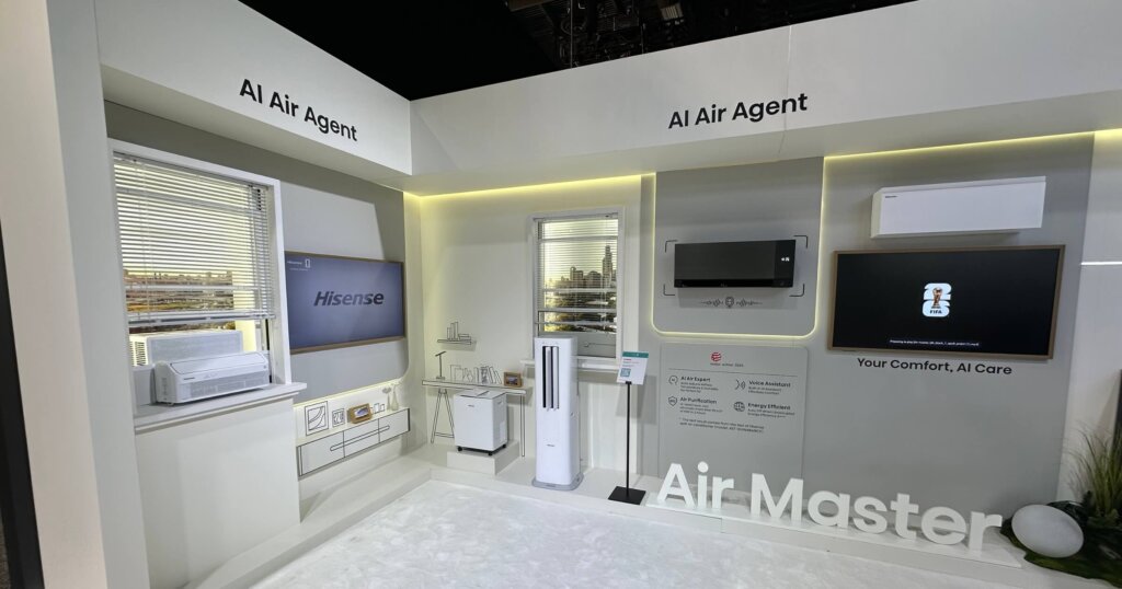 smart home air agents by Hisense at CES 2026