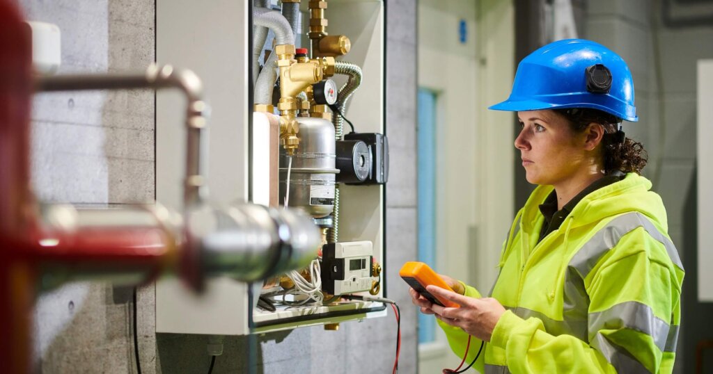 Why Construction Is One of the Biggest Career Opportunities for Women 1 female electrician at work