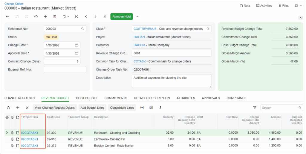 Acumatica Construction Edition is reshaping project management for contractors 1 Acumatica Construction Edition features WIP cost adjustments for over- or under-billing