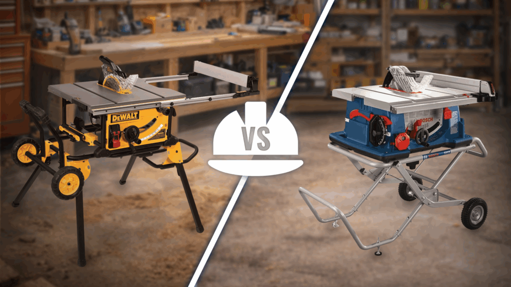 Bosch vs DeWalt table saw Which one is better