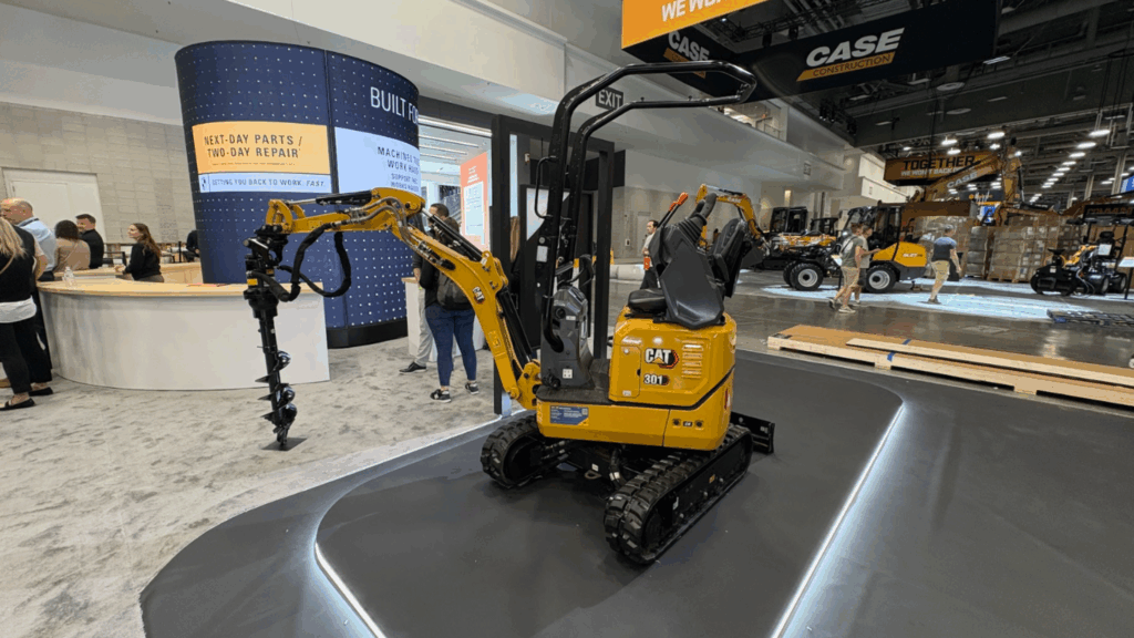 Cat 301 CR mini excavator