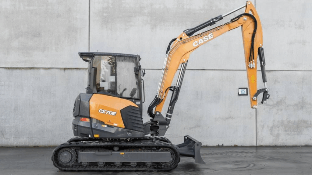 CASE goes big at CONEXPO: 40+ machines signal push toward electric and smarter equipment 2 All-new CASE CX70E midi excavator
