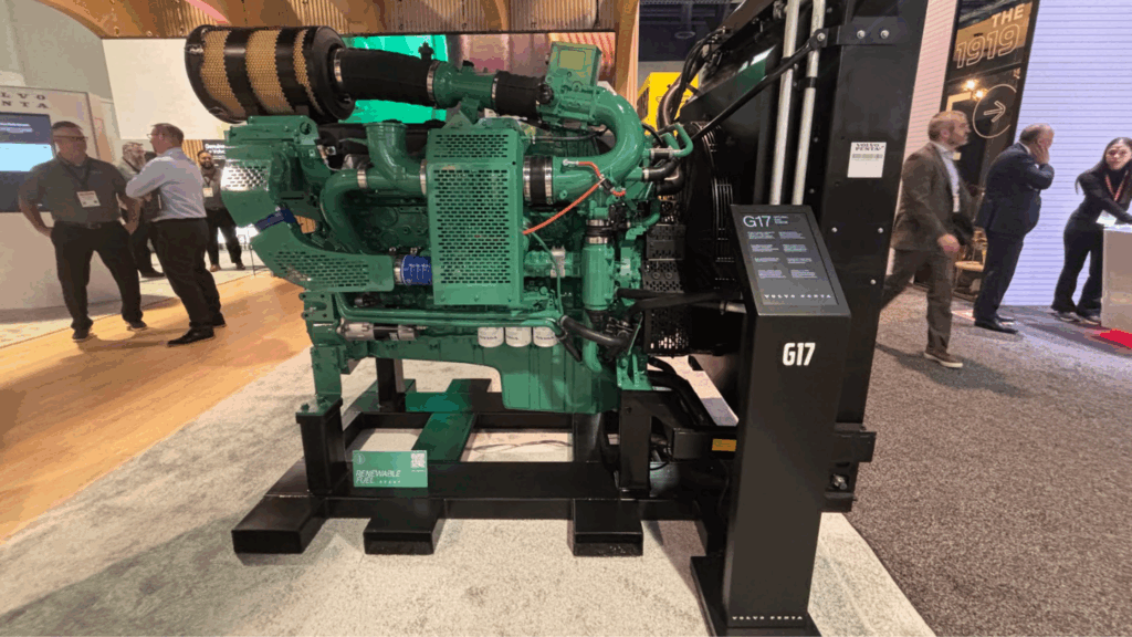 Volvo Penta showcases ‘Power your Ambition’ at CONEXPO 2026 2 Volvo Penta’s new G17 natural gas engine