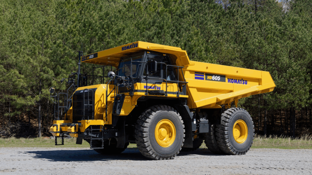 Komatsu unveils next-generation equipment at CONEXPO 2026 5 HD605 10 rigid frame haul truck
