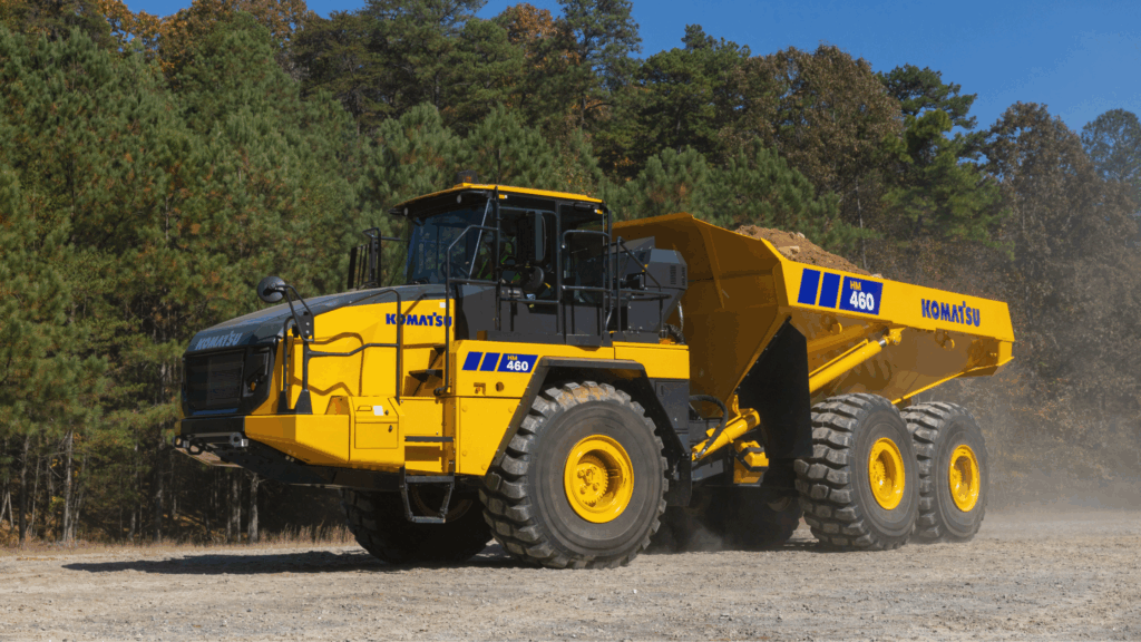 Komatsu unveils next-generation equipment at CONEXPO 2026 4 HM460 6 articulated haul truck