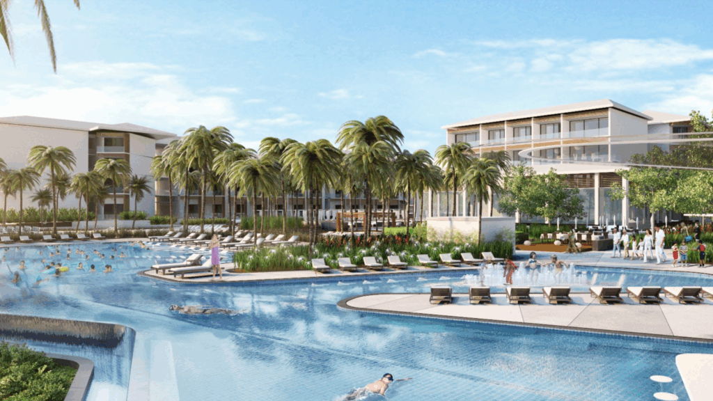 Render of pool at Hoi An Marriott Hotel Resort in Vietnam