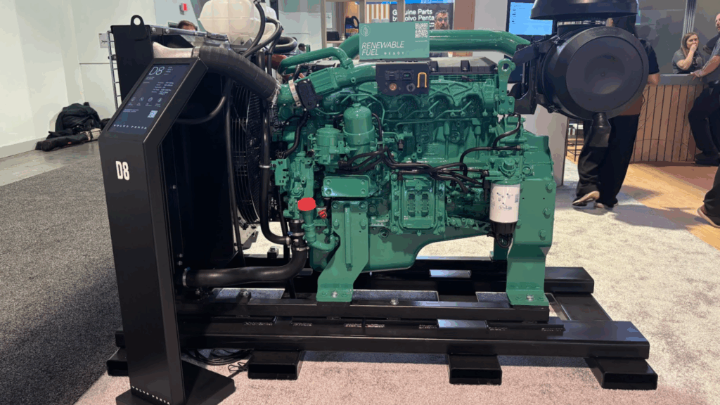 Volvo Penta showcases ‘Power your Ambition’ at CONEXPO 2026 1 The Volvo Penta D8 Stage V/Tier 4 Final diesel engine