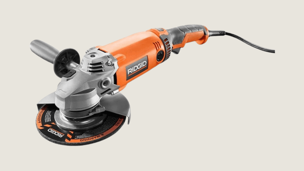 RIDGID R10202 7" angle grinder